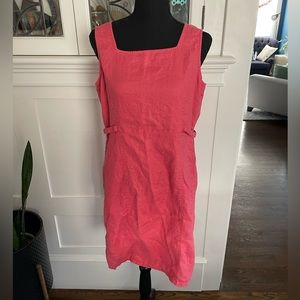 Linen J.Jill shift dress